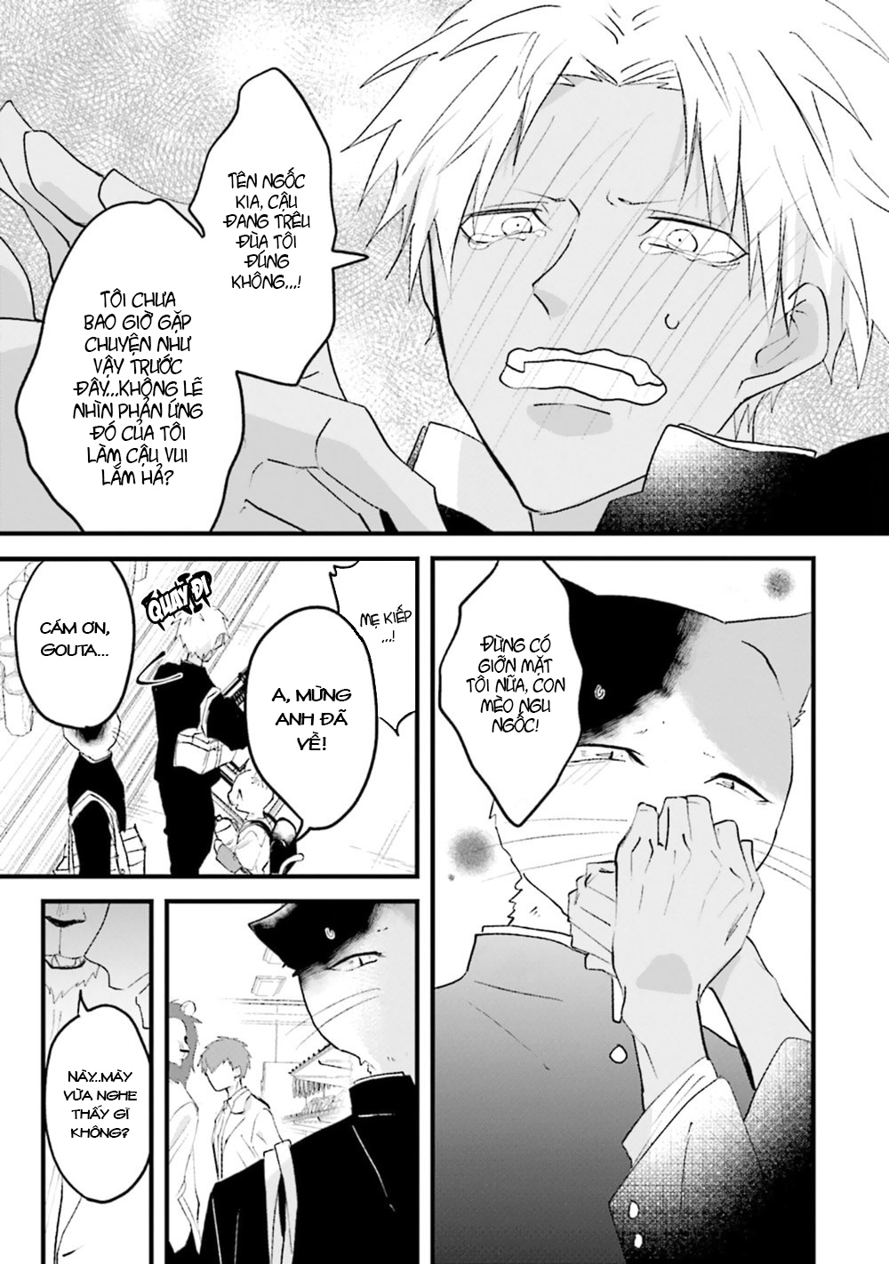 Đọc truyện hentai Trai và Mèo - Chap 3