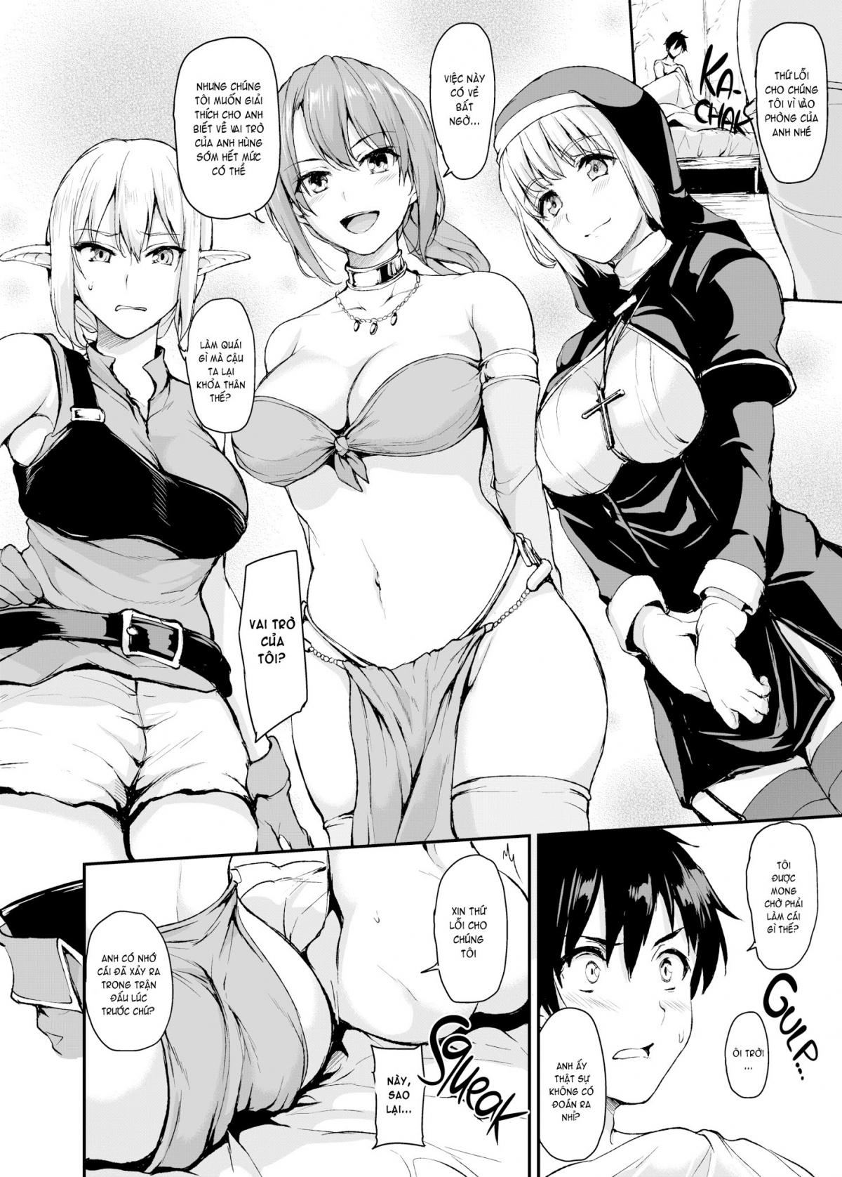 Đọc truyện hentai Tales of a Harem in Another World - Chap 1