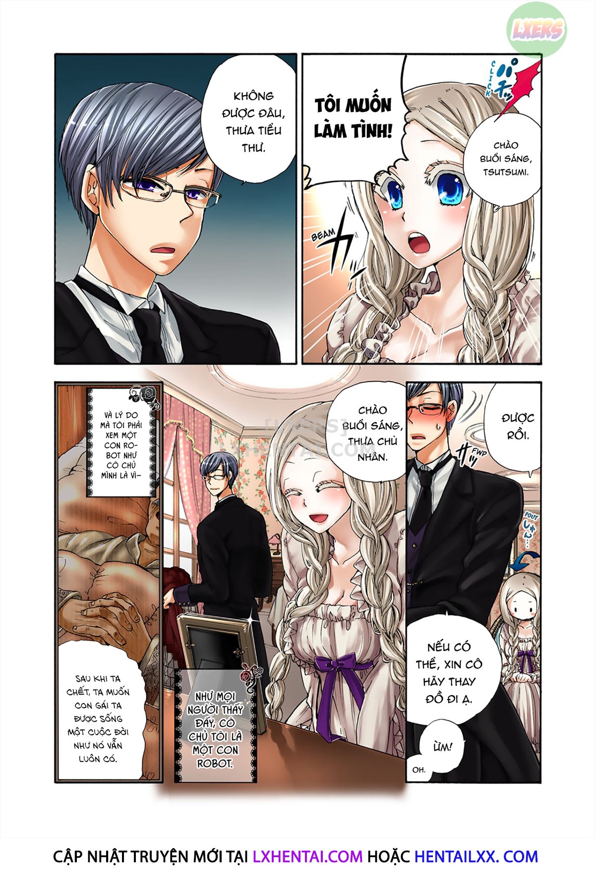Đọc truyện hentai Robot thú cưng Lilly - Chap 11 | Volume 3