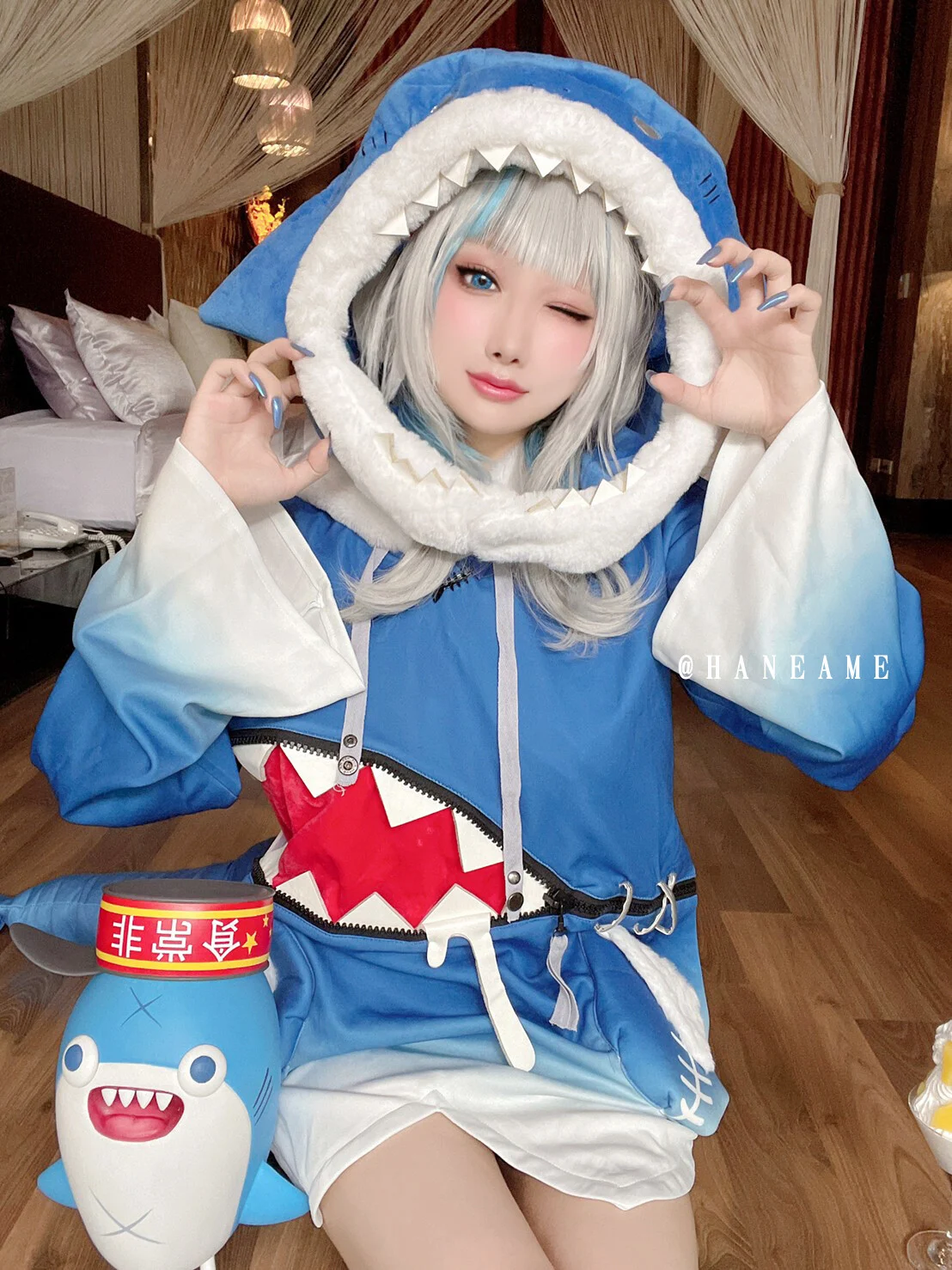 Đọc truyện hentai Tuyển tập Albums siêu phẩm Cosplay - Chap 764 - Hane Ame - Gawr Gura