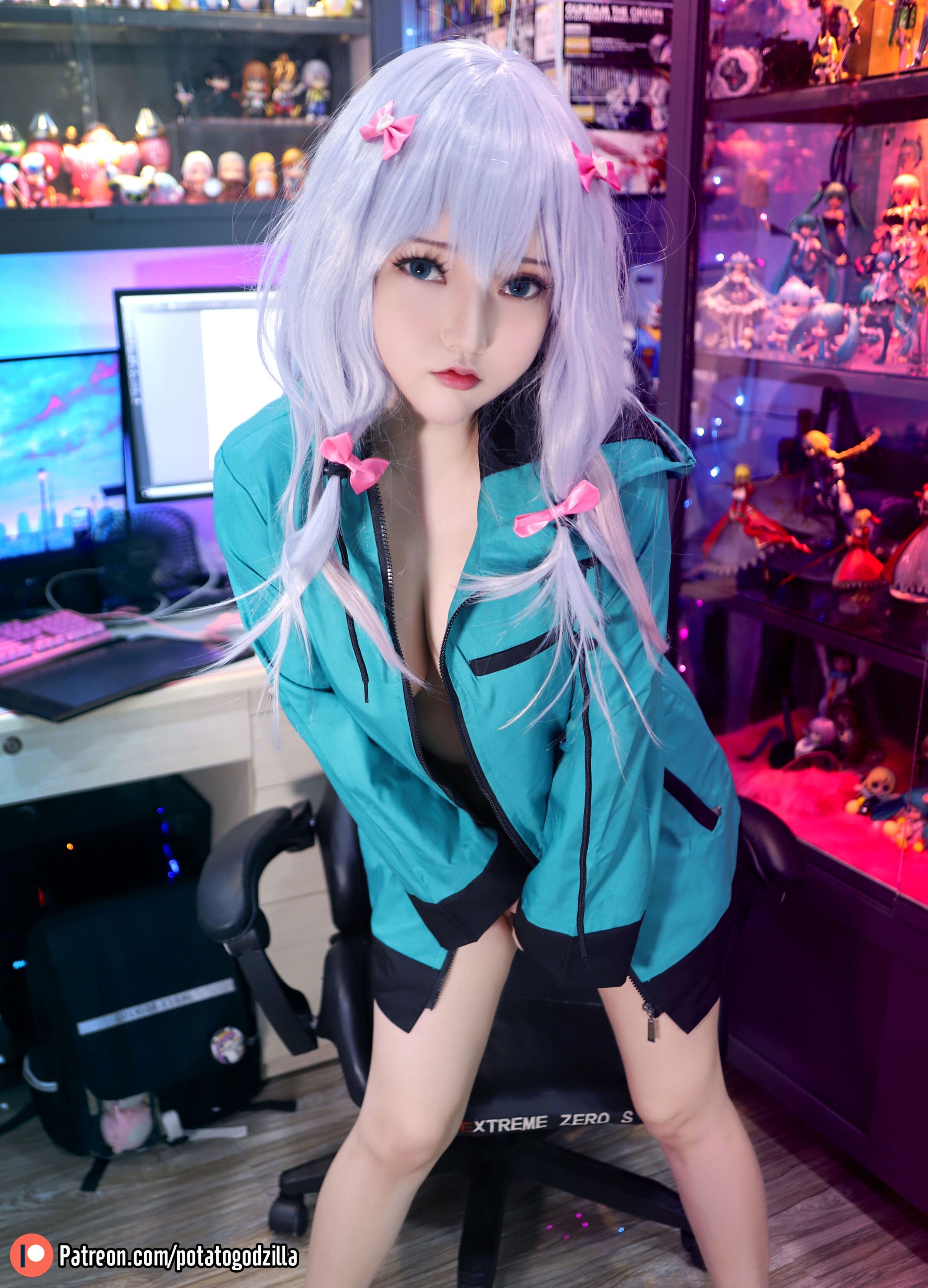 Đọc truyện hentai Tuyển tập Albums siêu phẩm Cosplay - Chap 467 - Potato Godzilla - Sagiri