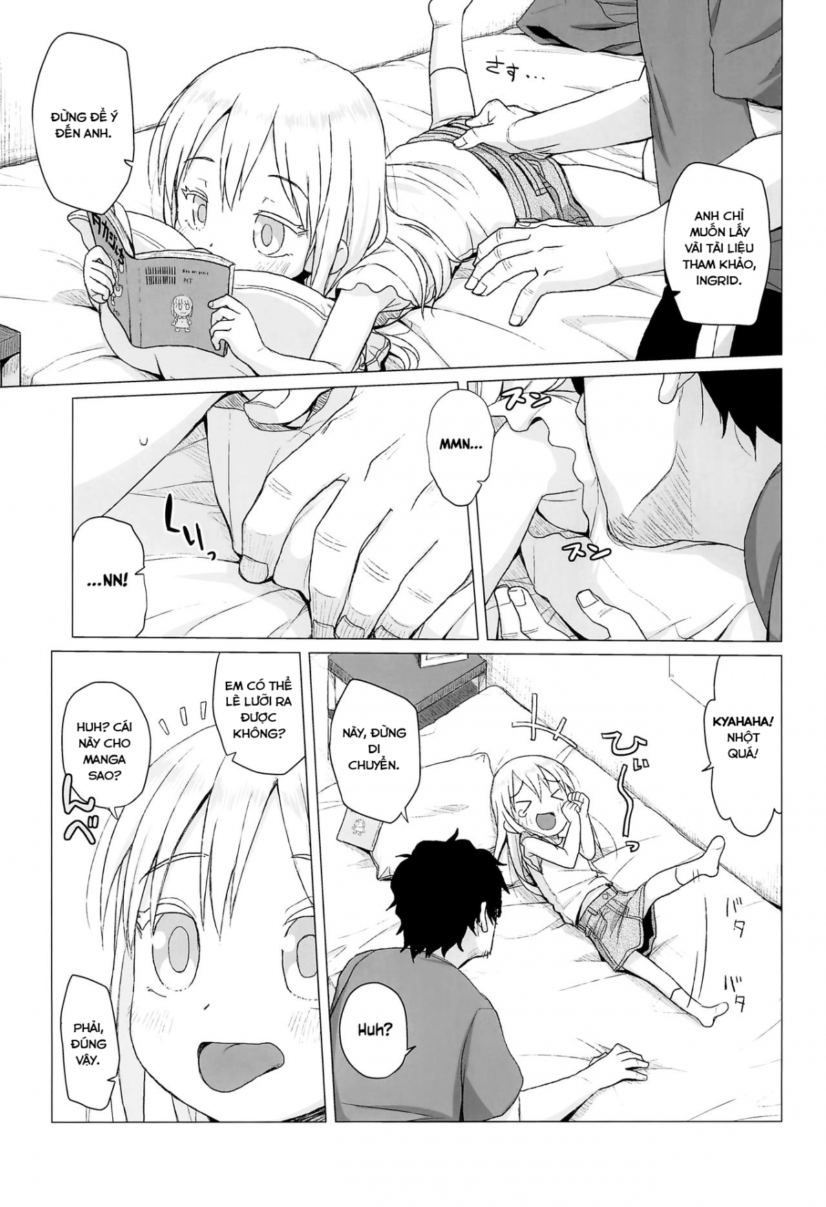 Đọc truyện hentai Người hàng xóm có mái tóc vàng và đôi mắt xanh - Oneshot