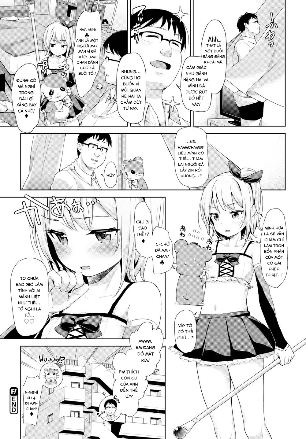 Đọc truyện hentai Công Việc Của Cô Gái Phép Thuật - Oneshot