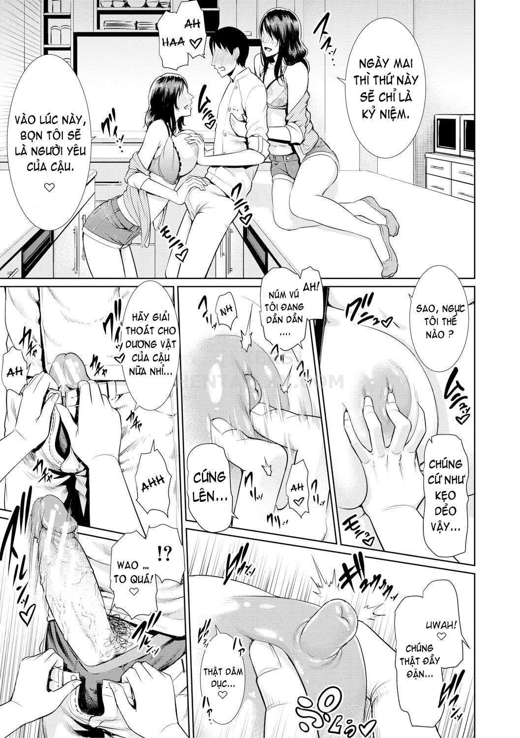 Đọc truyện hentai Sensei wa Seiyoku o Osaerarenai - Chap 6 - Double
