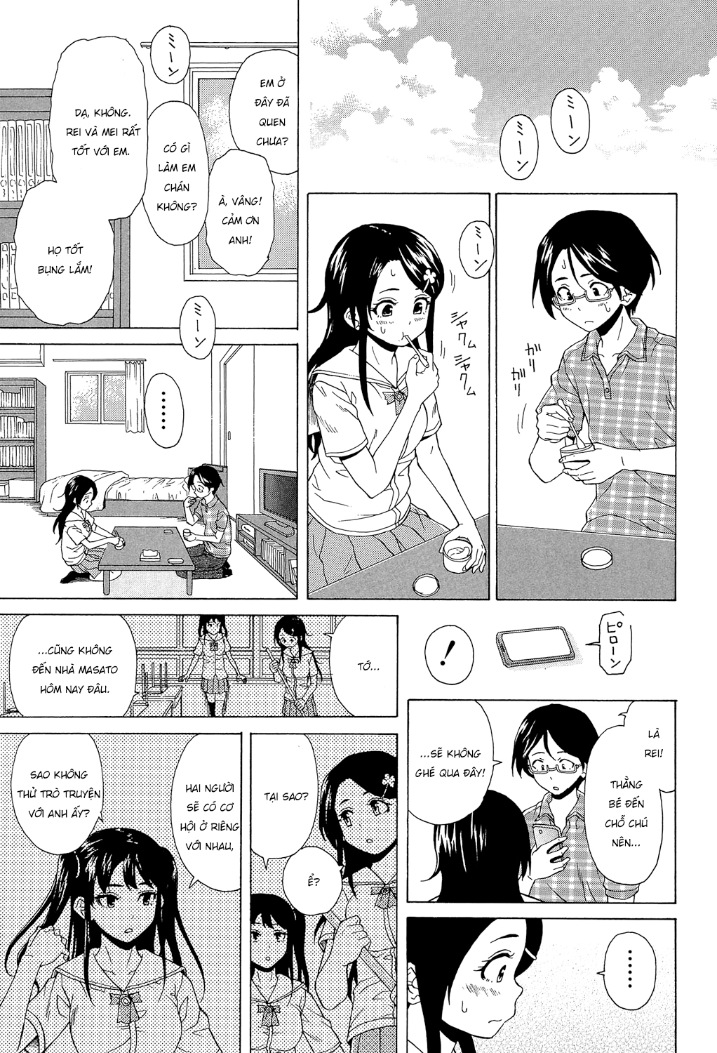 Đọc truyện hentai Phía sau cánh cửa - Chap 1.2