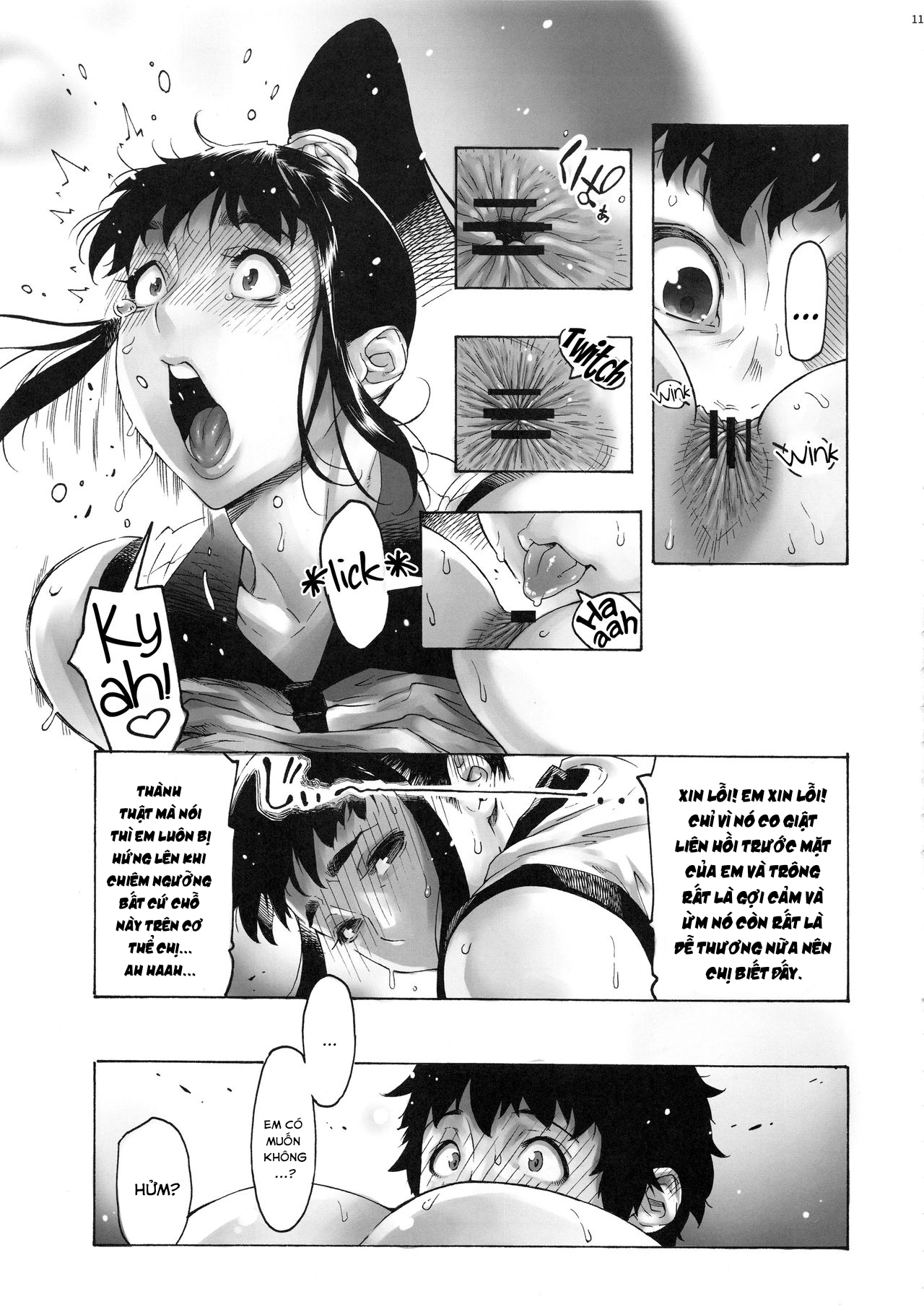 Đọc truyện hentai Bạn thời thơ ấu của tôi là một cô nàng buộc tóc đuôi ngựa - Chap 3 end