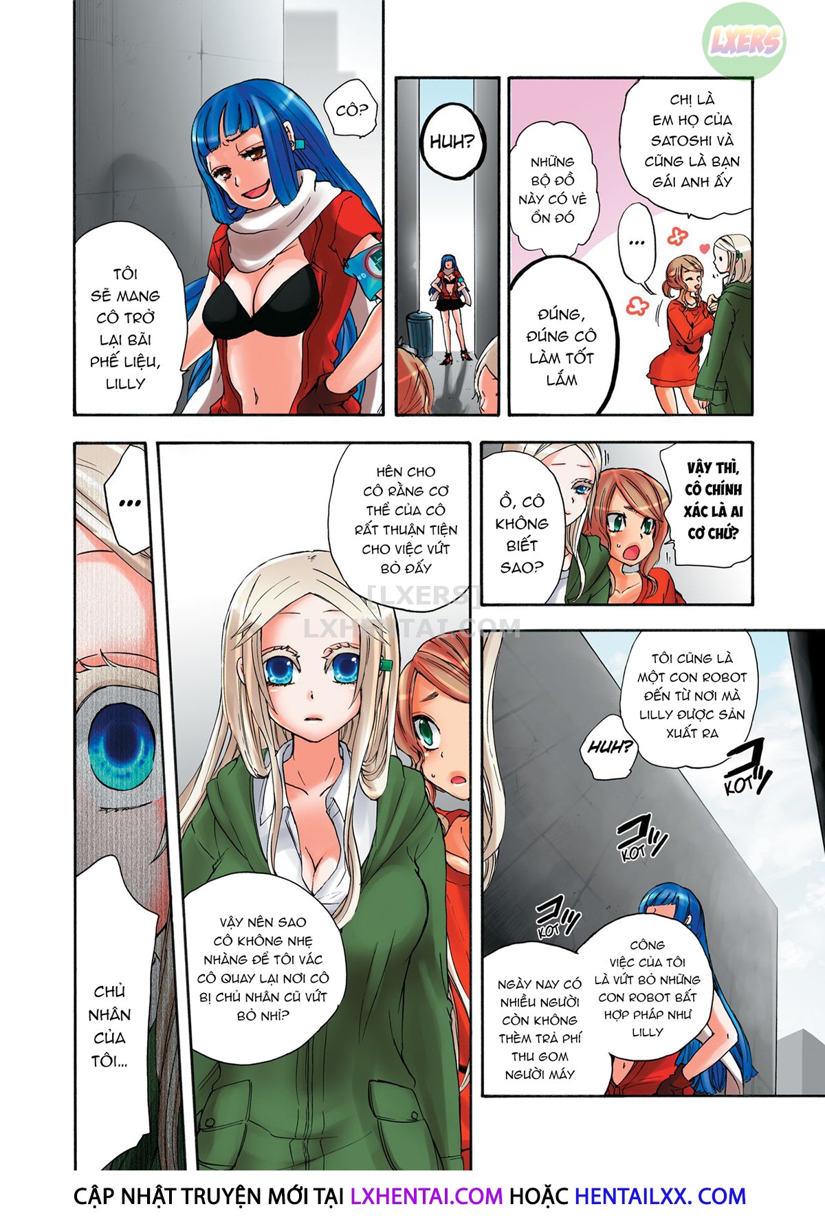 Đọc truyện hentai Robot thú cưng Lilly - Chap 10