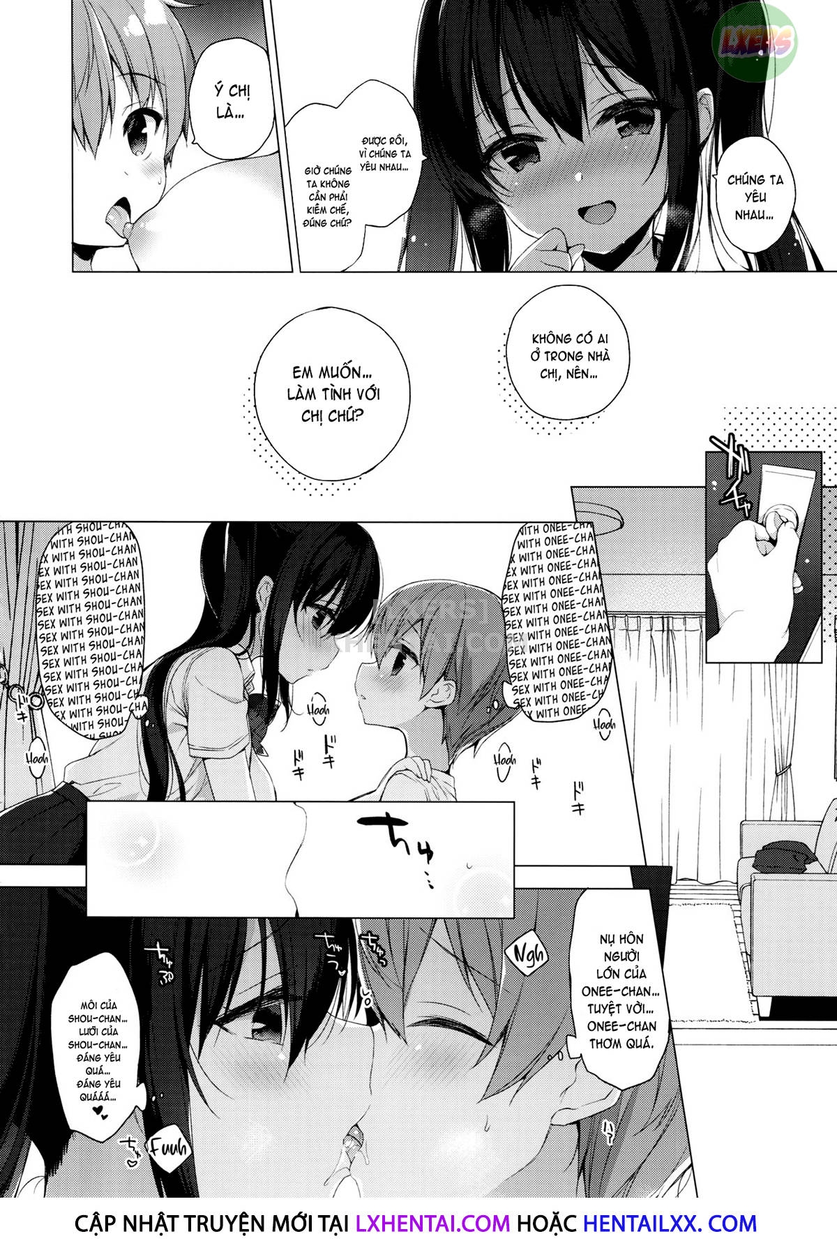 Đọc truyện hentai Things That The Demi-Succubus Onee-Chan Wants To Show Me - Oneshot