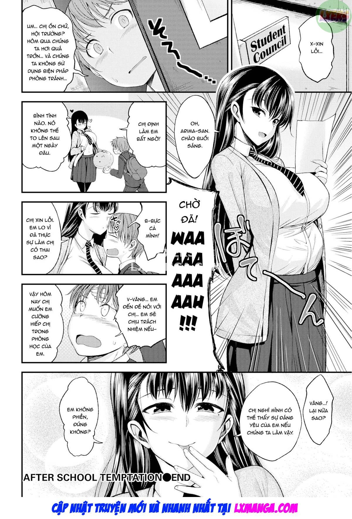 Đọc truyện hentai Cám Dỗ Sau Giờ Học - Oneshot