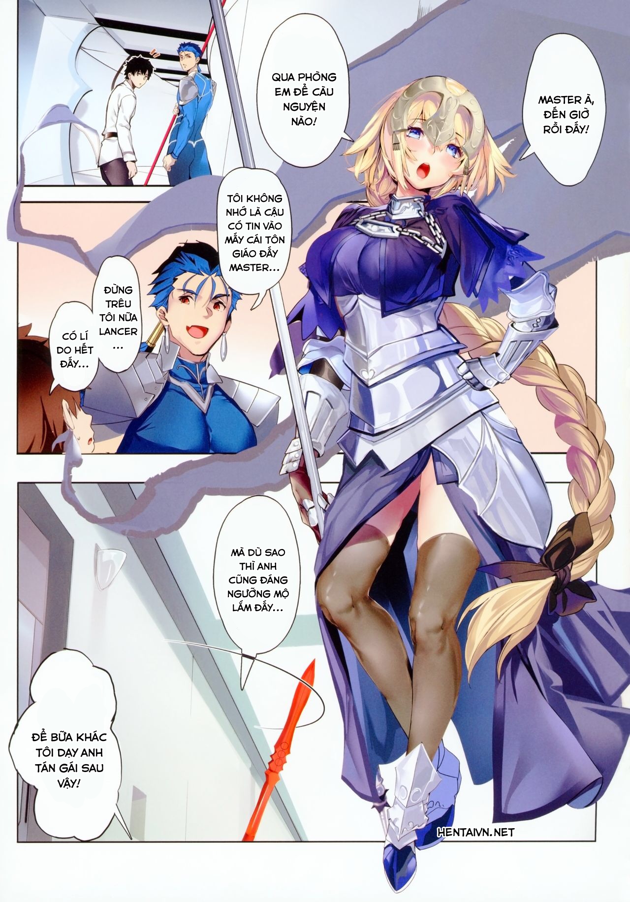 Đọc truyện hentai Hoá ra Thánh Nữ cũng chả còn trinh (Fate/grand order) - Oneshot