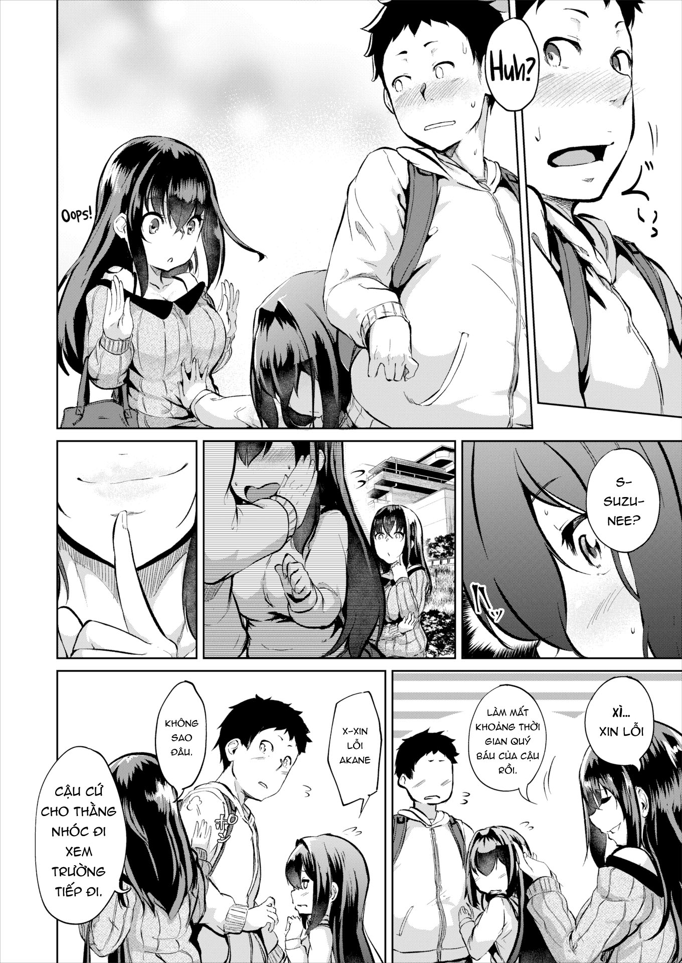 Đọc truyện hentai Thõa mãn em trai là công việc của chị - Oneshot