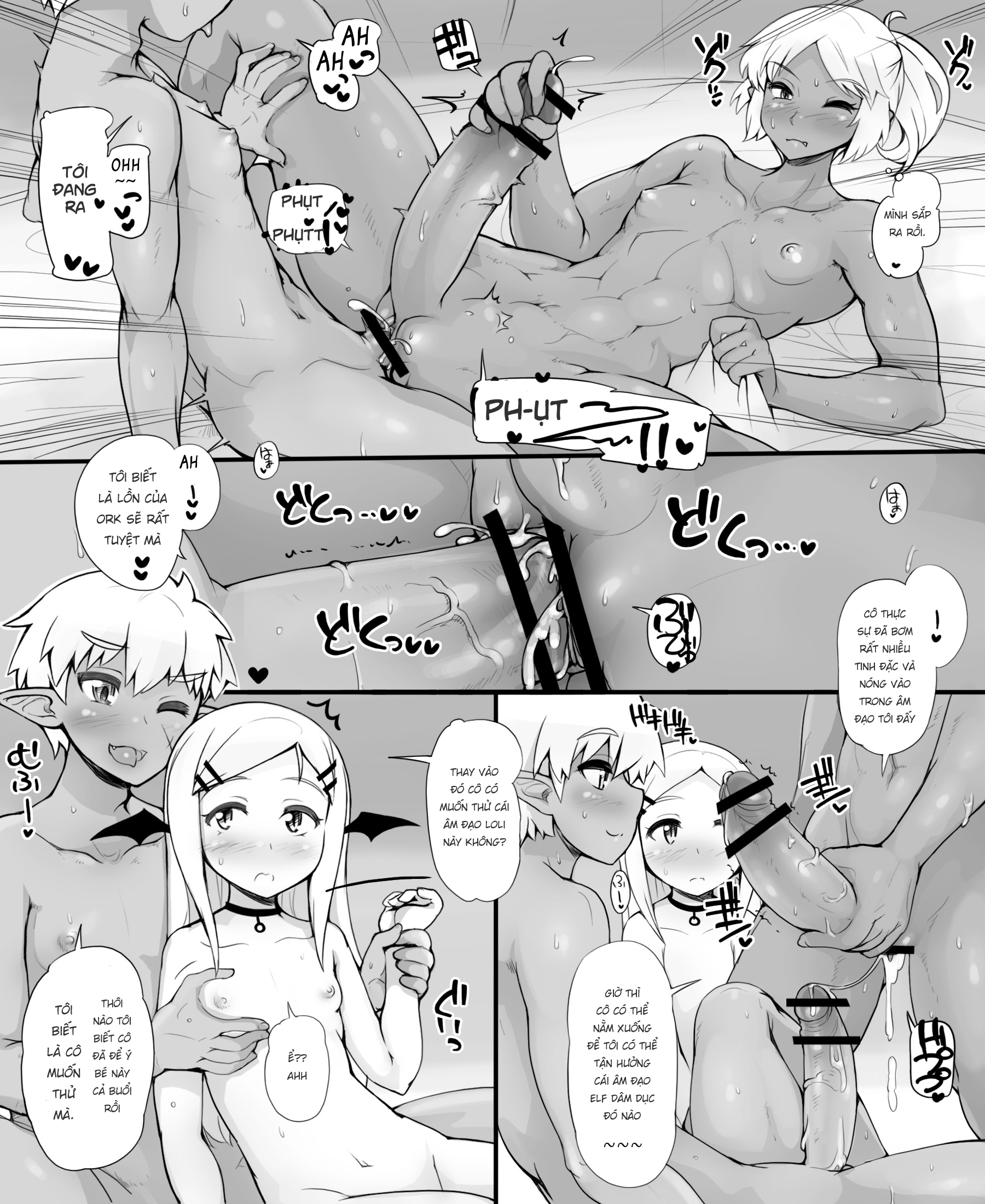 Đọc truyện hentai The Adventure of a Hero ~A Night at the Rousing Fairy Inn~ - Chap 2 - End