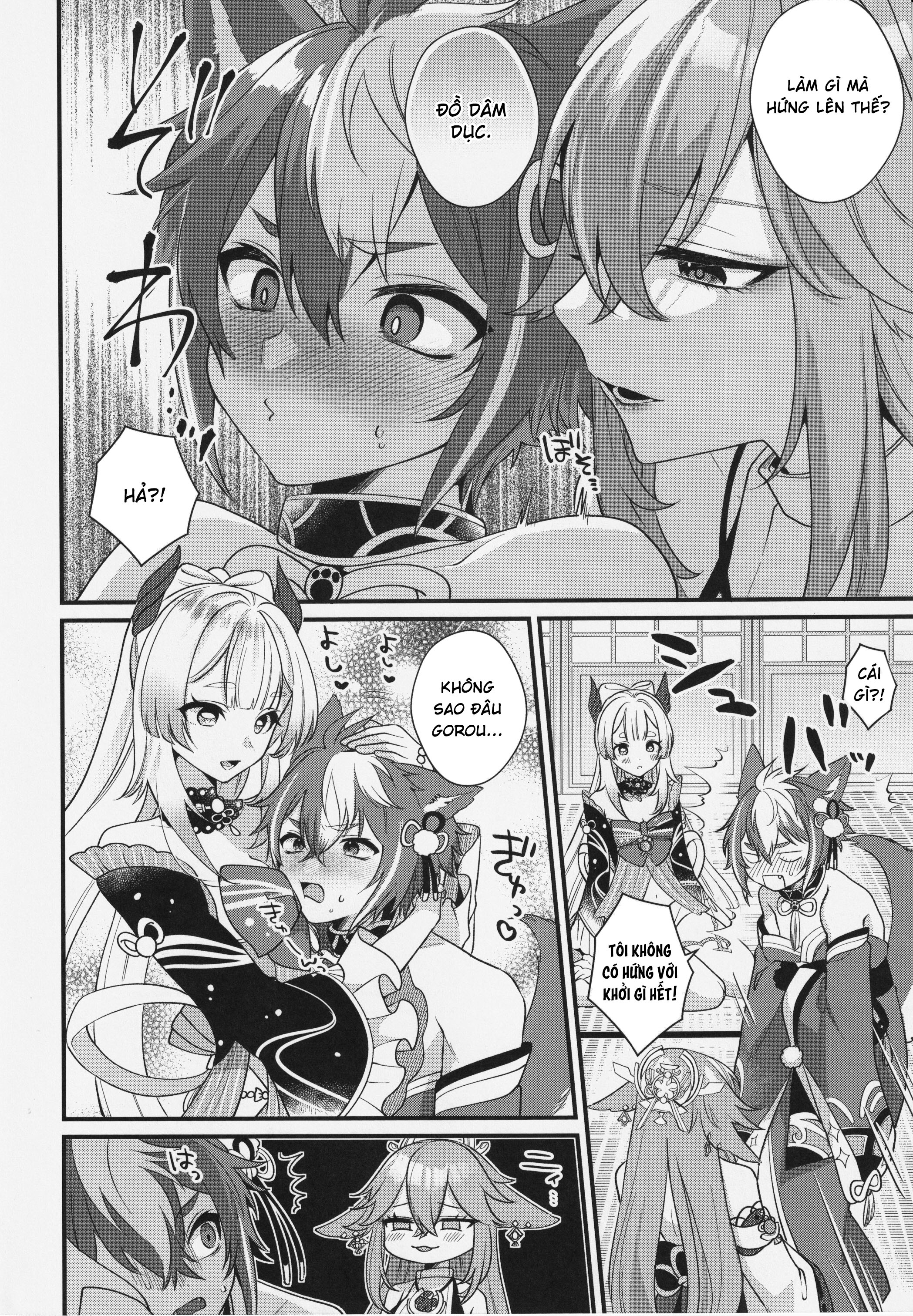 Đọc truyện hentai Cơn khủng hoảng của cậu cún - Oneshot