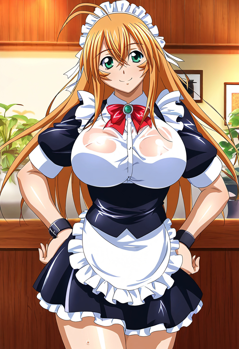 Đọc truyện hentai Tuyển tập Albums Art hentai - Chap 268 - Sonsaku (Ikki Tousen) AI illustration maid outfit