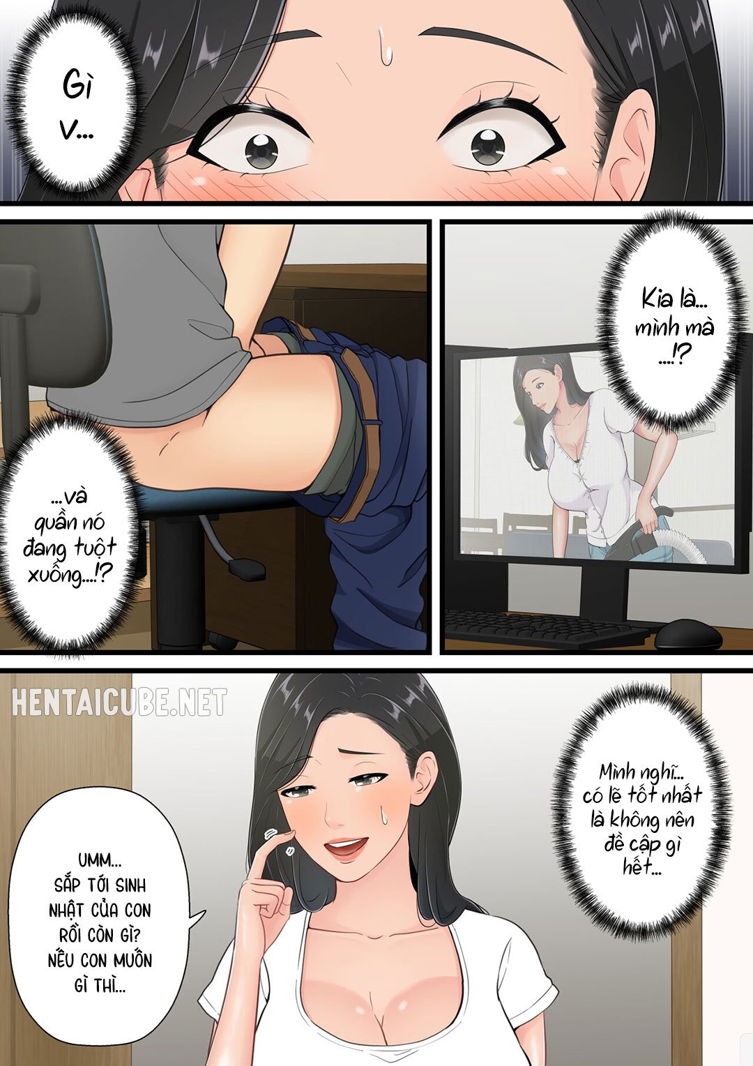 Đọc truyện hentai Người mẹ tốt chịu thua trước cu con trai - Oneshot