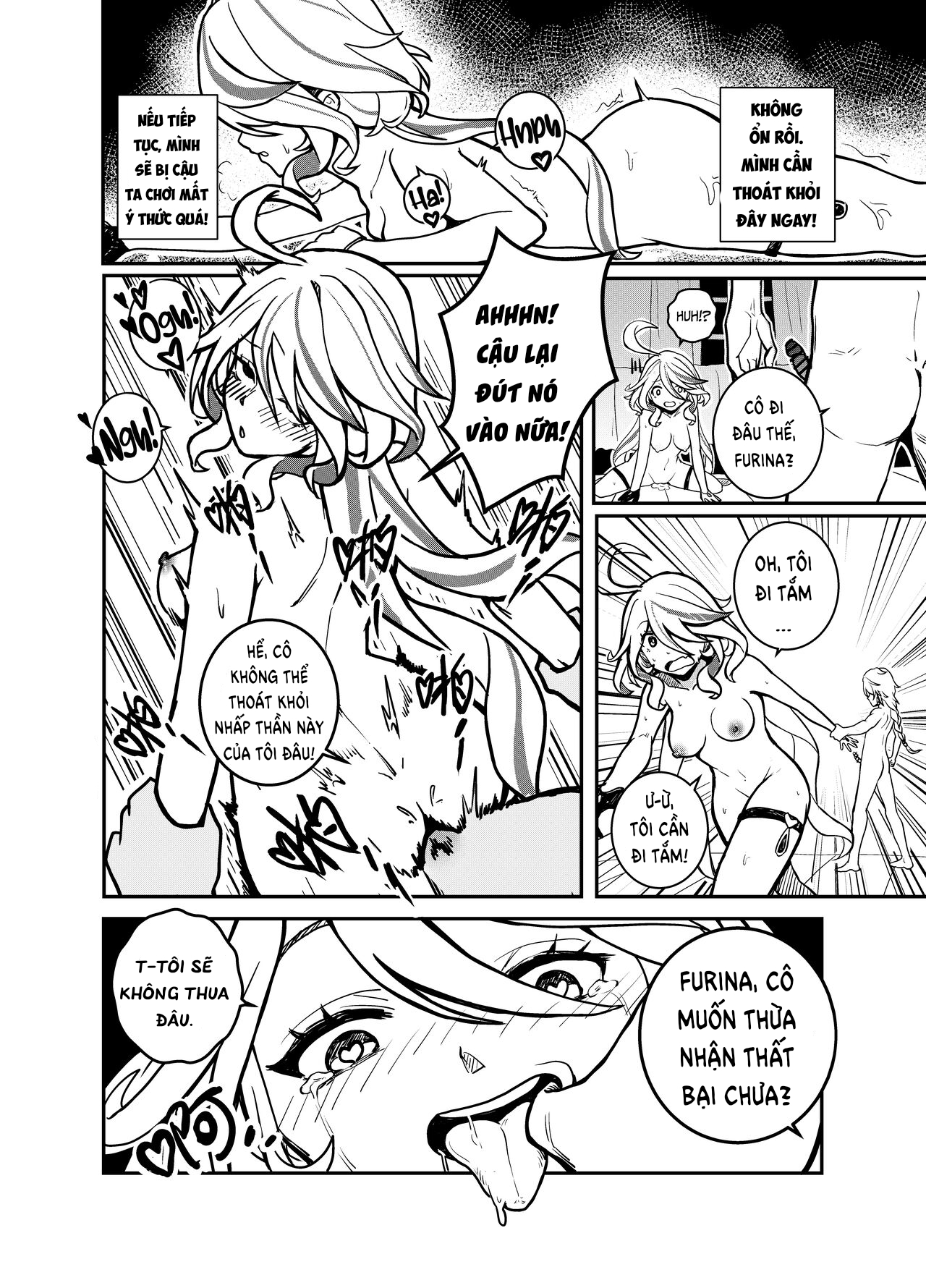 Đọc truyện hentai Furina ngu ngốc. - Oneshot