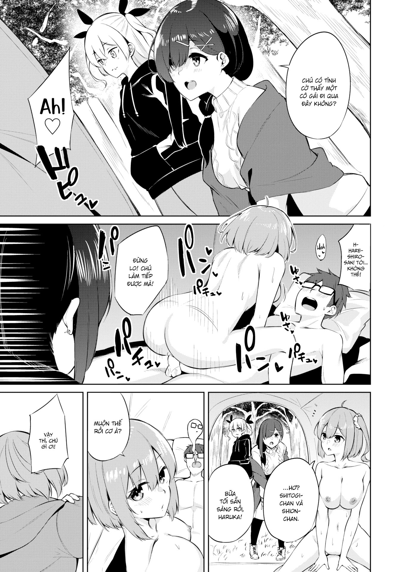 Đọc truyện hentai Nhật kí của CLB cắm trại - Chapter 1