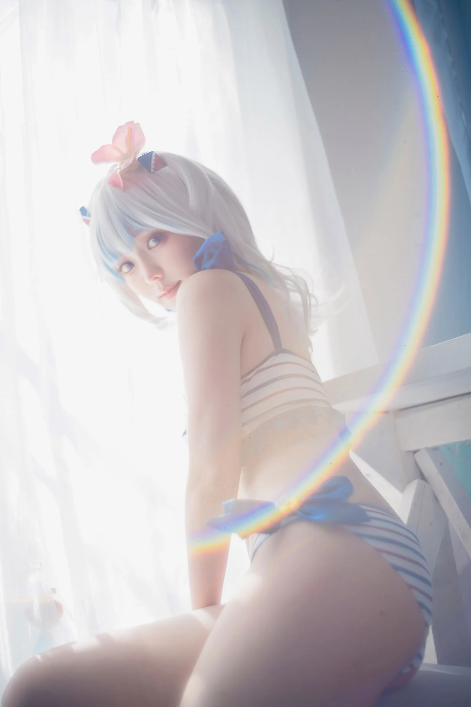 Đọc truyện hentai Tuyển tập Albums siêu phẩm Cosplay - Chap 518 - Ely - Gura Swimsuit