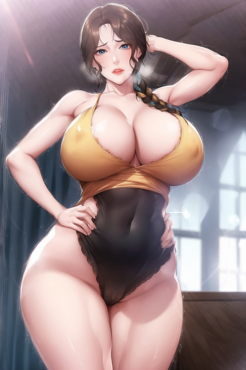 Đọc truyện hentai Tuyển tập Albums Art hentai - Chap 105 - Aunt Meijing after exercise