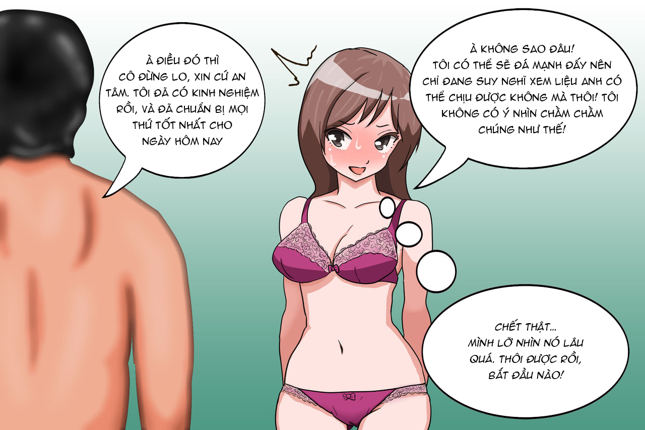 Đọc truyện hentai Hinano-san, Hajimete - Chap 2 + 3: End.