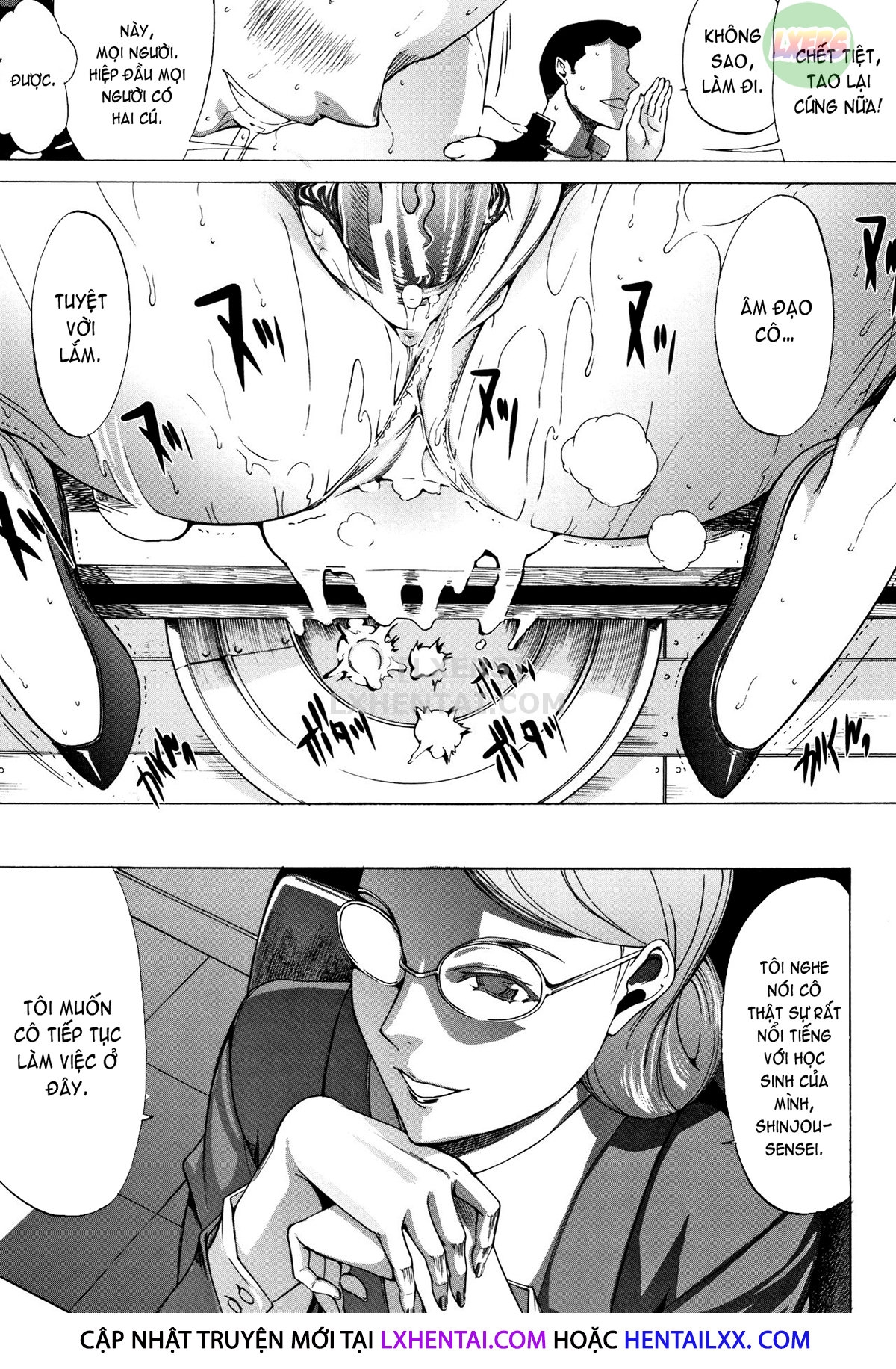 Đọc truyện hentai Shinjin Onna Kyoushi Shinjou Yuuko - Chap 13