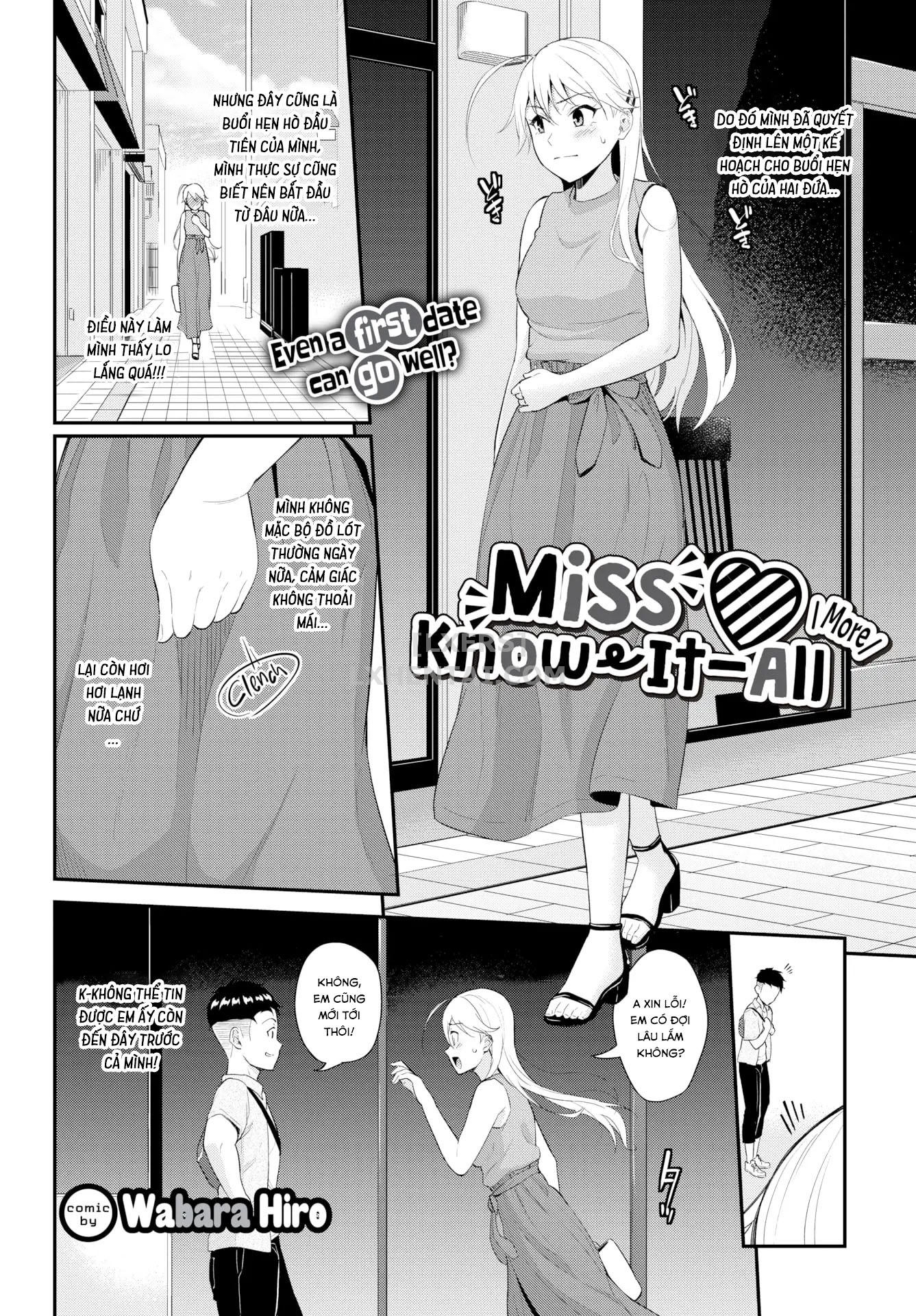 Đọc truyện hentai Miss Know-It-All - Chap 2 - ❤ More ❤