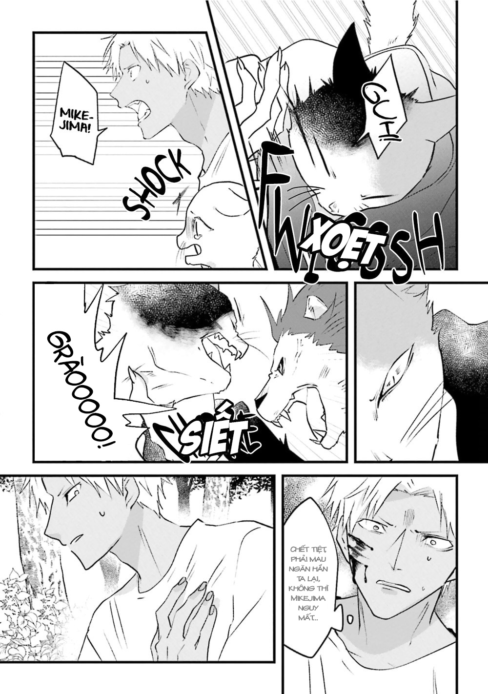 Đọc truyện hentai Trai và Mèo - Chap 4