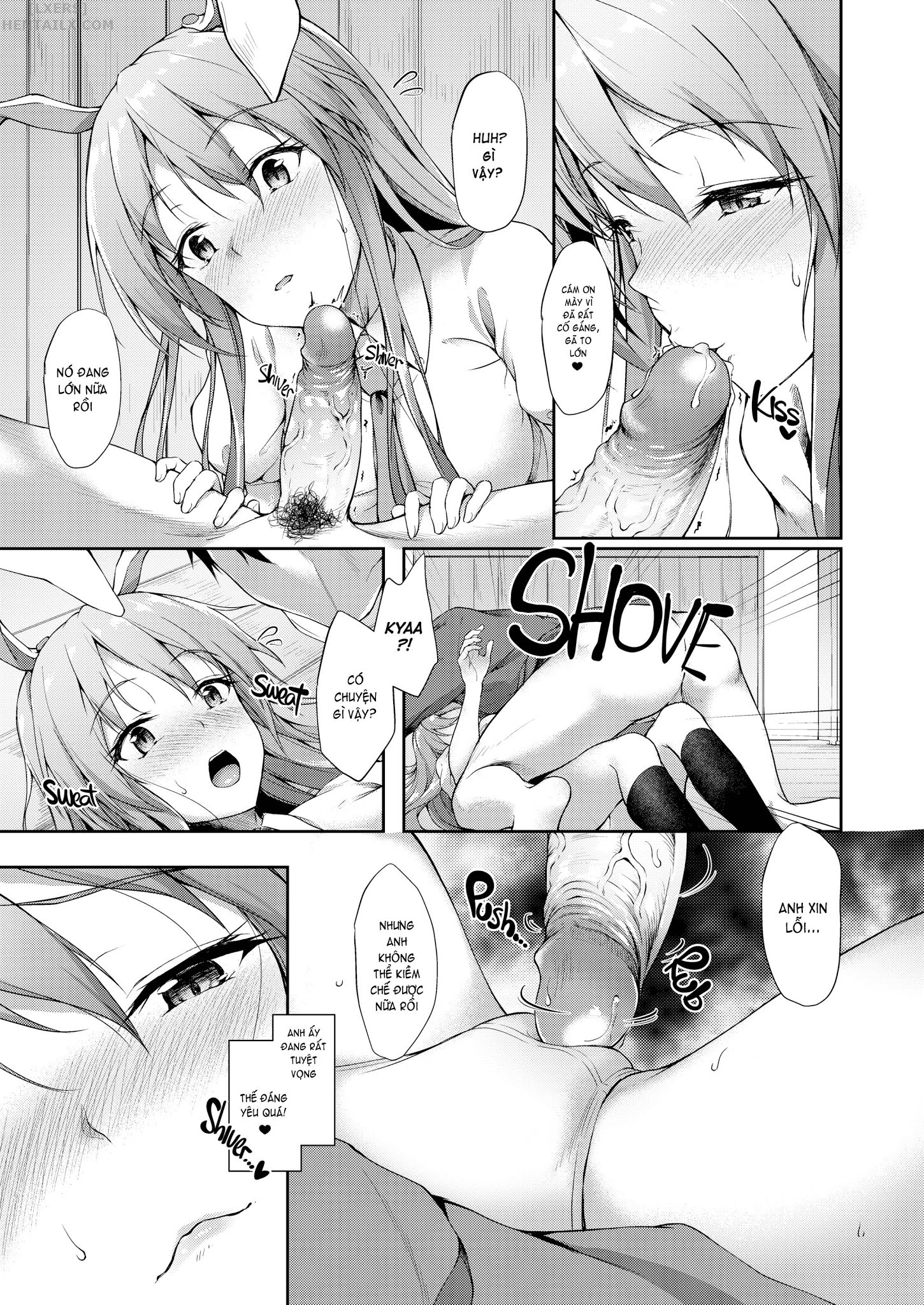 Đọc truyện hentai What a Mess, Miss Medicine Seller! - Oneshot