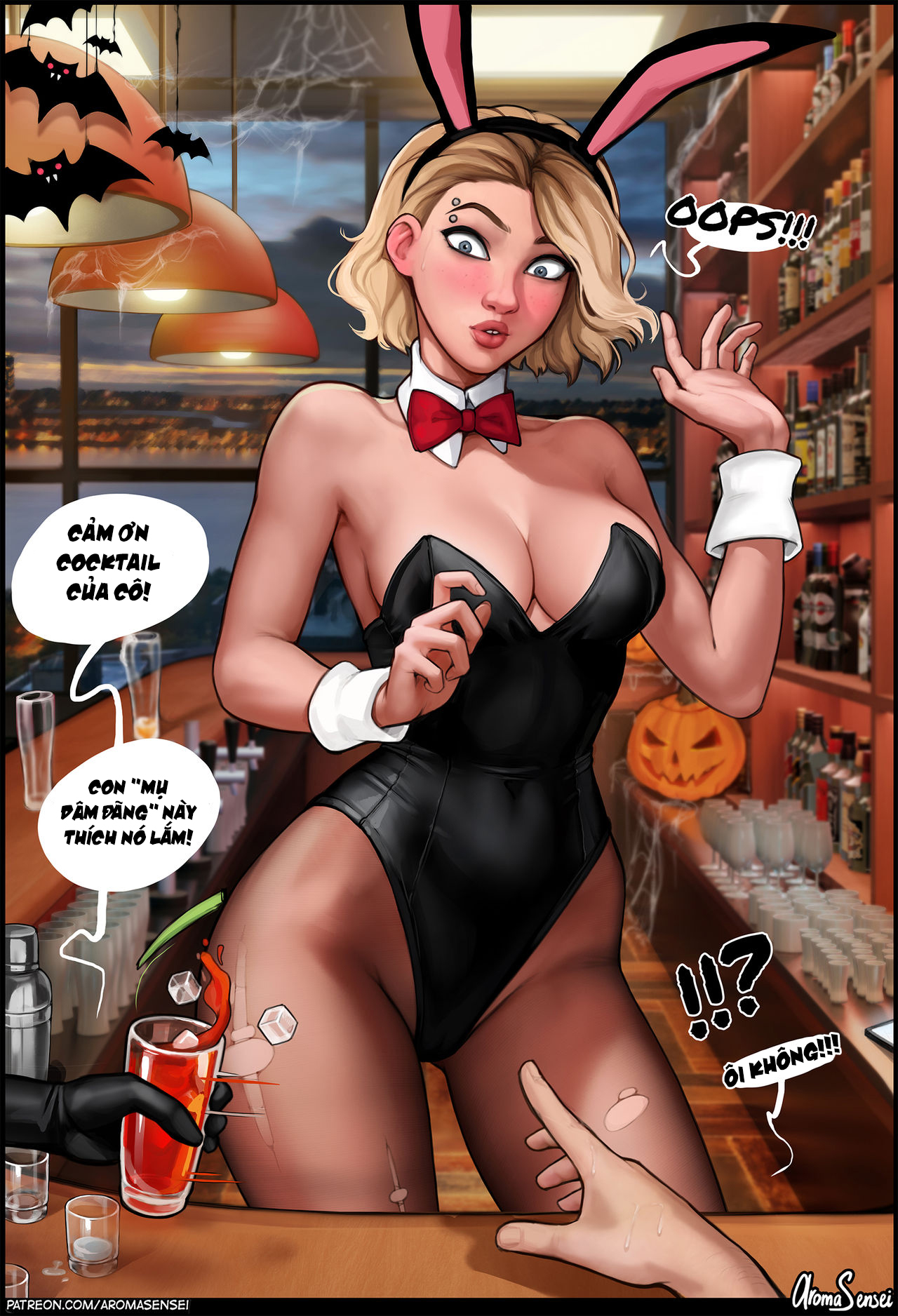 Đọc truyện hentai Halloween party at Frozen Inc! - Chap 1