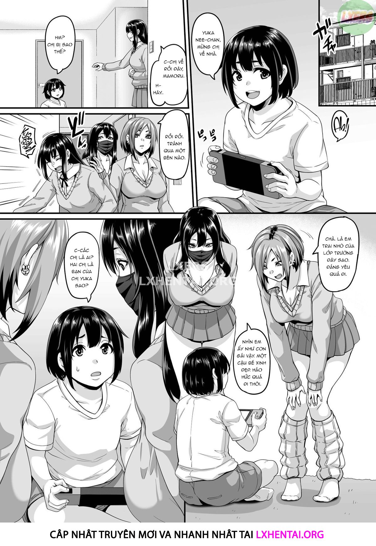 Đọc truyện hentai Papa-Katsu Bitch No Atashi-Ra Ga Anta No Otouto O Katte Mesuiki Yarichin-Kun Ni Shite Kawaigatteageru - Oneshot