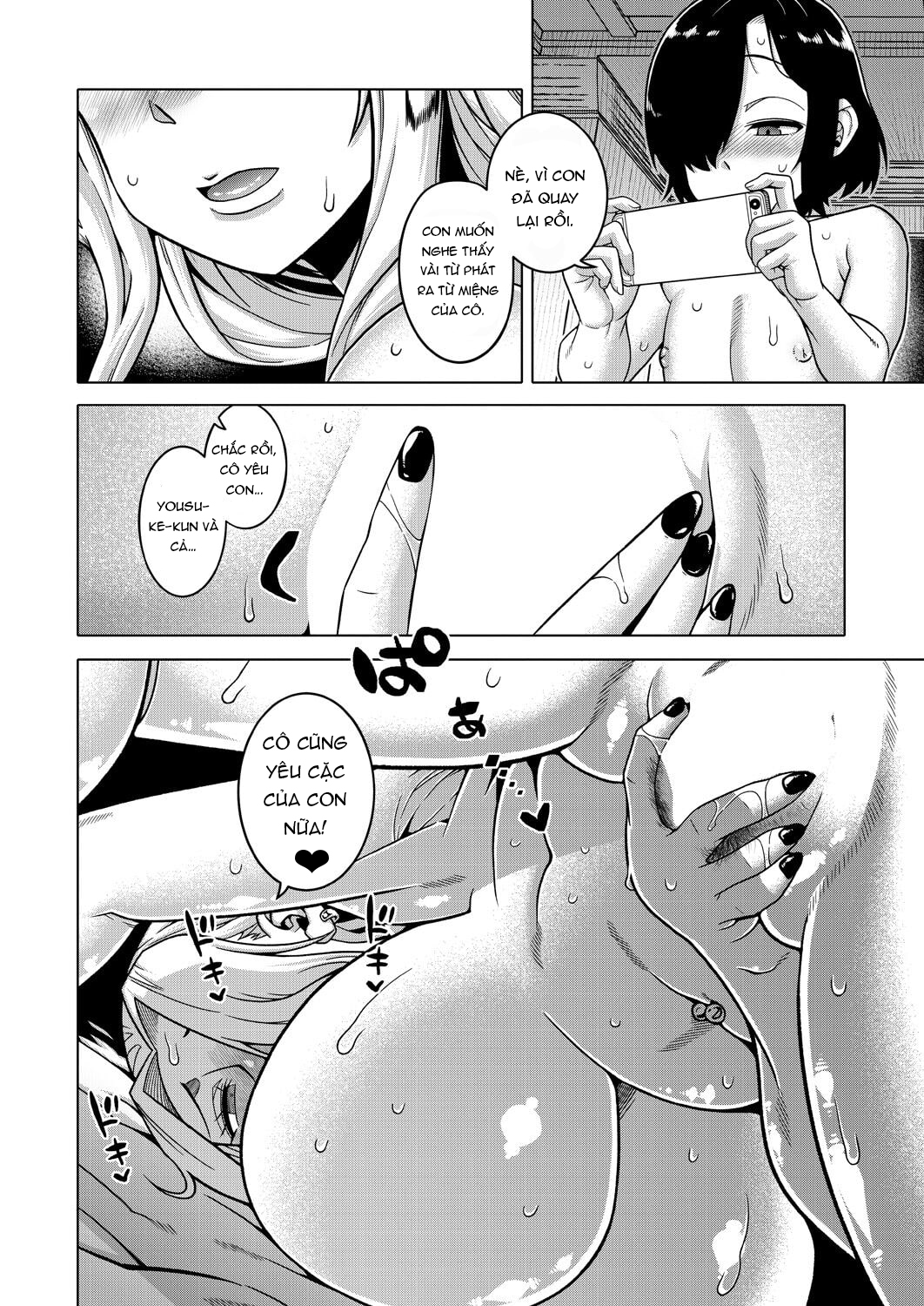 Đọc truyện hentai Boku no Kaa-chan to Ore no Mama - Oneshot