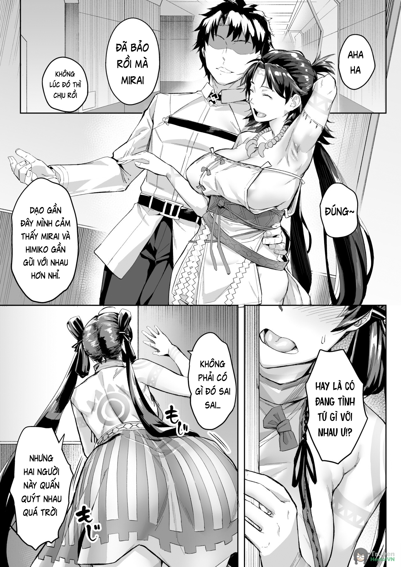 Đọc truyện hentai Mirai-kun no Onegai o Kotowarenai Himiko-sama 2 - Iyo Hen (Fate/Grand Order) - Oneshot