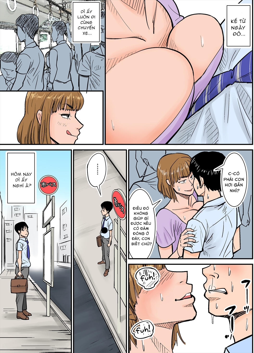 Đọc truyện hentai Eroi Oba-san - Oneshot