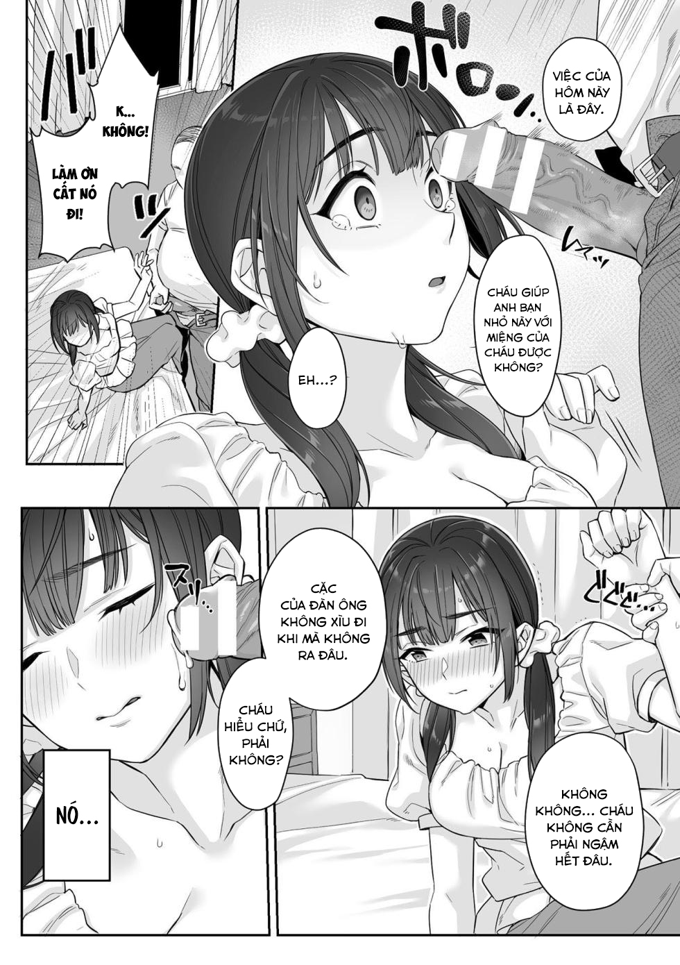 Đọc truyện hentai Junboku Joshikousei wa Oyaji Iro ni Somerarete Comic Ban - Chap 1