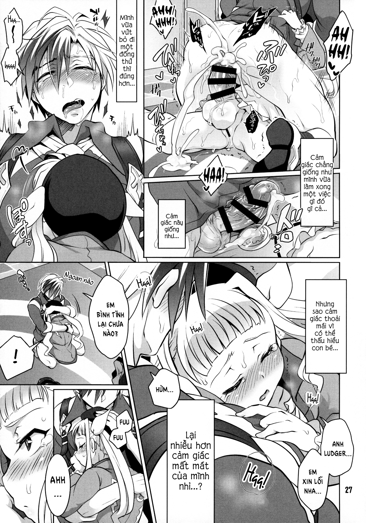 Đọc truyện hentai Futanari Elle to Ludger no Aibou Soup - Oneshot