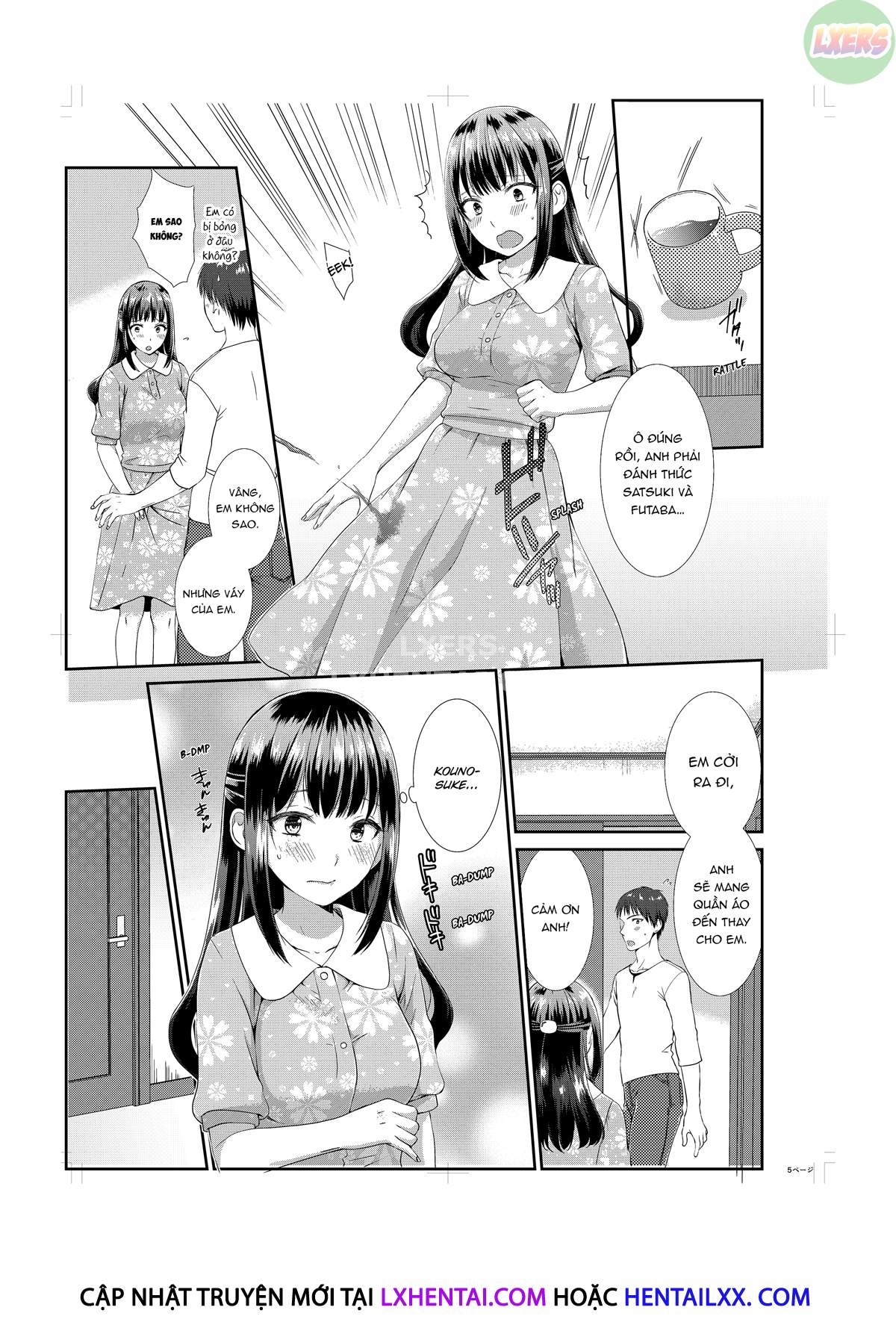 Đọc truyện hentai Sống Với Em Họ, Tôi Không Kiềm Chế Được - Chap 4