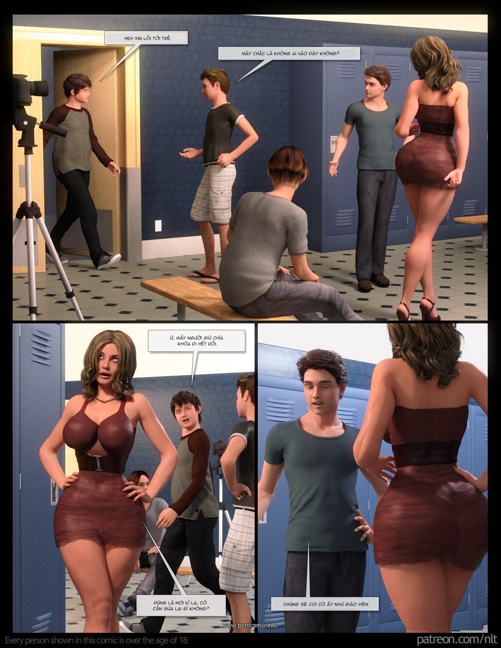 Đọc truyện hentai Mother's gangbang - Chap 1