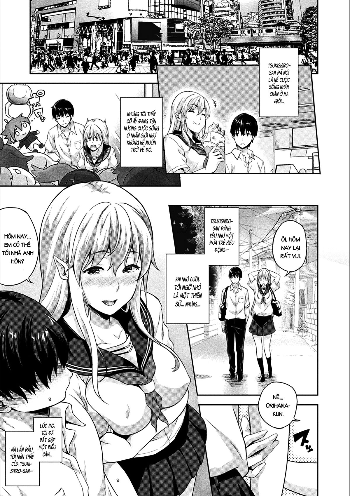 Đọc truyện hentai Người tôi yêu là ma cà rồng!? - Ch. 1