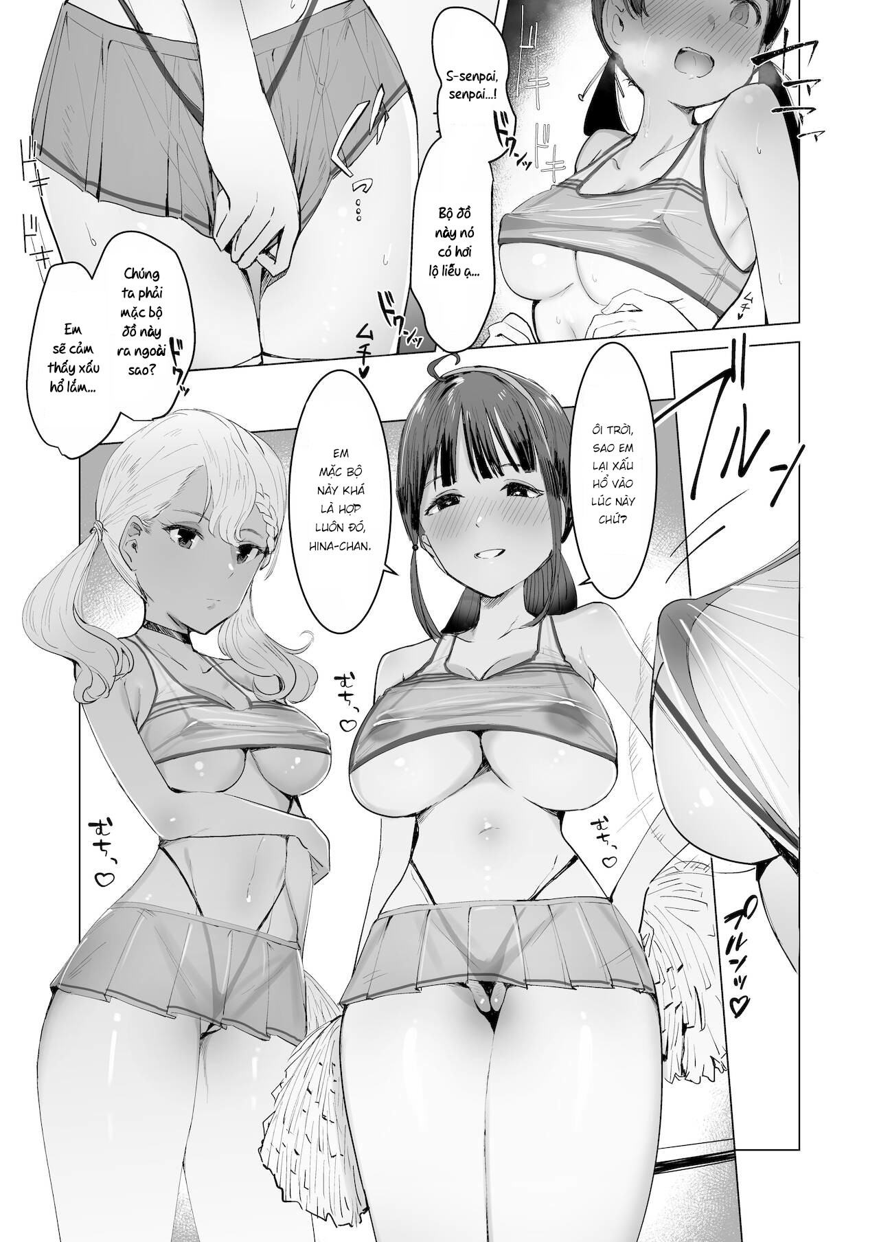 Đọc truyện hentai Sennou Zumi! Seishori Cheerleading-bu - Oneshot