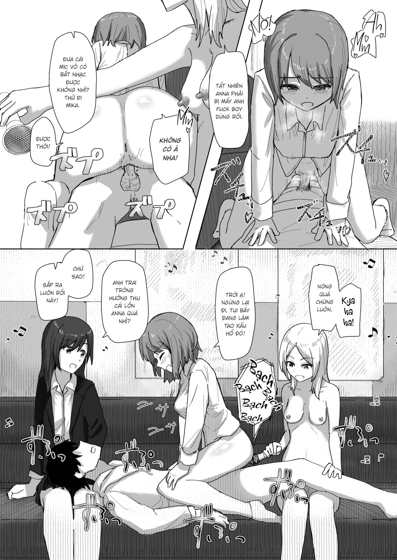 Đọc truyện hentai Nhật ký hoán đổi thường thức - Chap 4: Hội bạn cẩu huyết karaoke