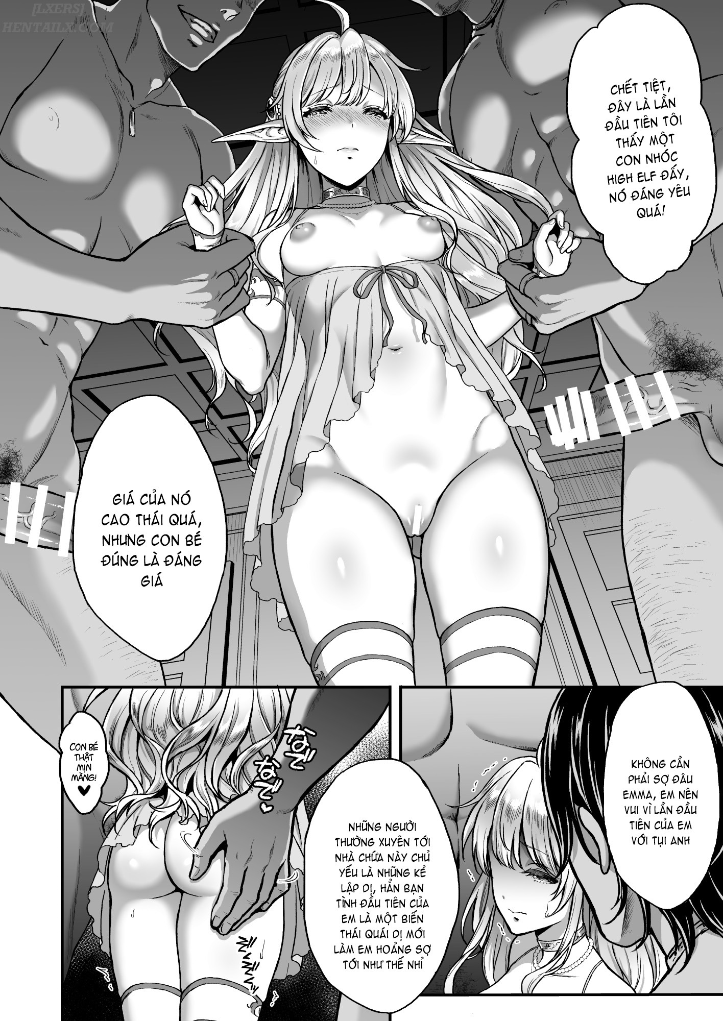 Đọc truyện hentai Tasogare No Shou Elf - Chap 2