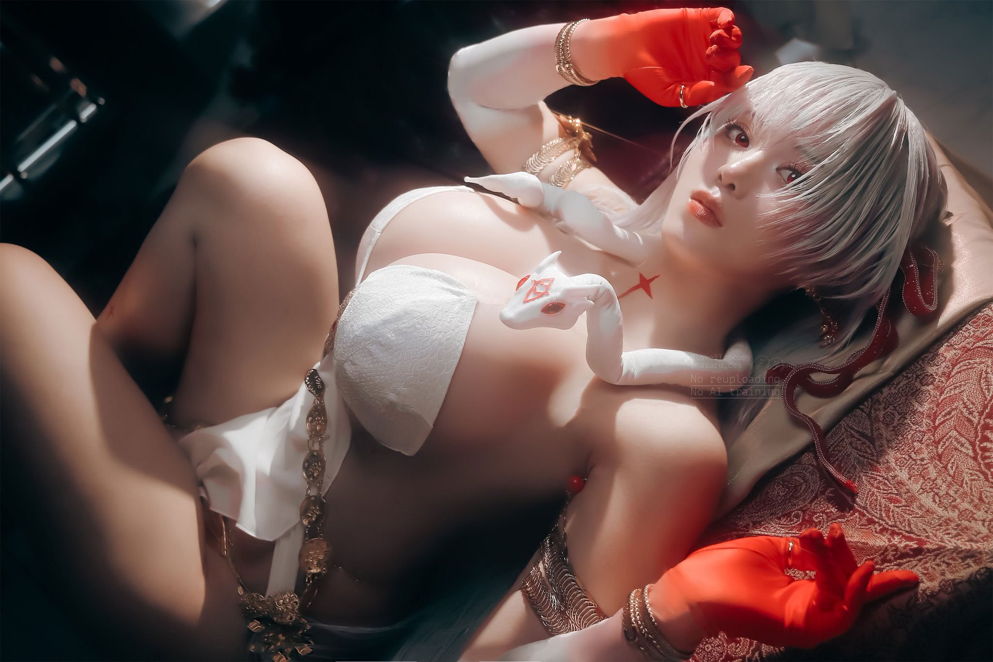 Đọc truyện hentai Tuyển tập Albums siêu phẩm Cosplay - Chap 1242 - Rumi Twins - Durga
