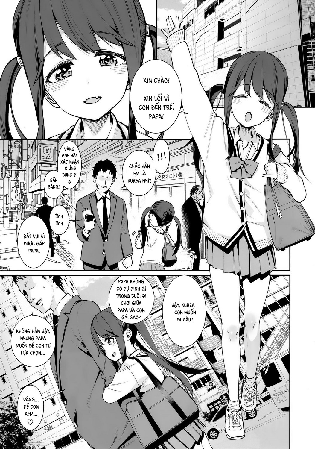 Đọc truyện hentai Just For Today, Papa and Daughter - Oneshot