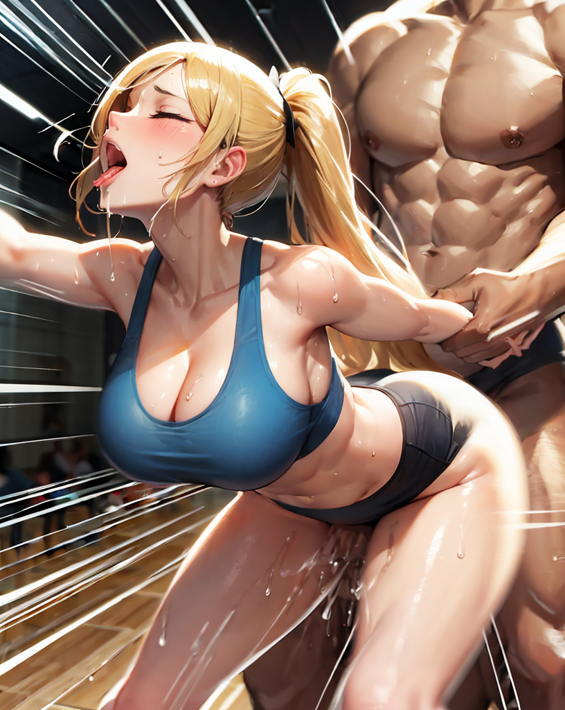 Đọc truyện hentai Tuyển tập Albums Art hentai - Chap 11 - Fuck curvy Cheergirl