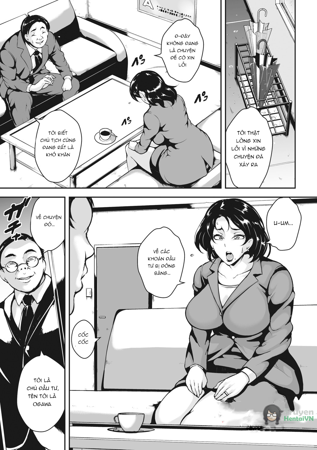 Đọc truyện hentai Akaneiro ni Modaeru Hitozuma - Wife Writhing in Madder - Oneshot