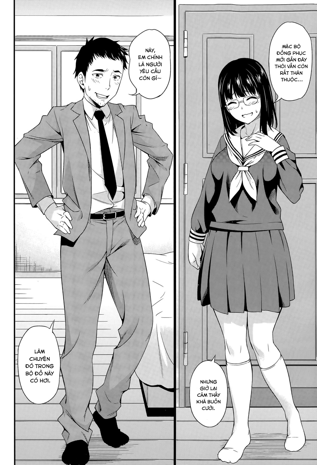 Đọc truyện hentai Iinchou no Sotsugyou - Oneshot