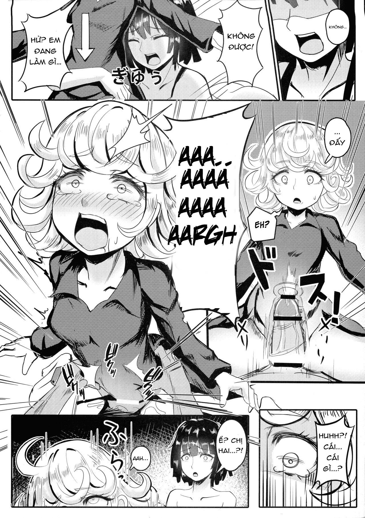 Đọc truyện hentai ONE PORNCH MAN Tatsumaki Shimai - Oneshot (Re-up)