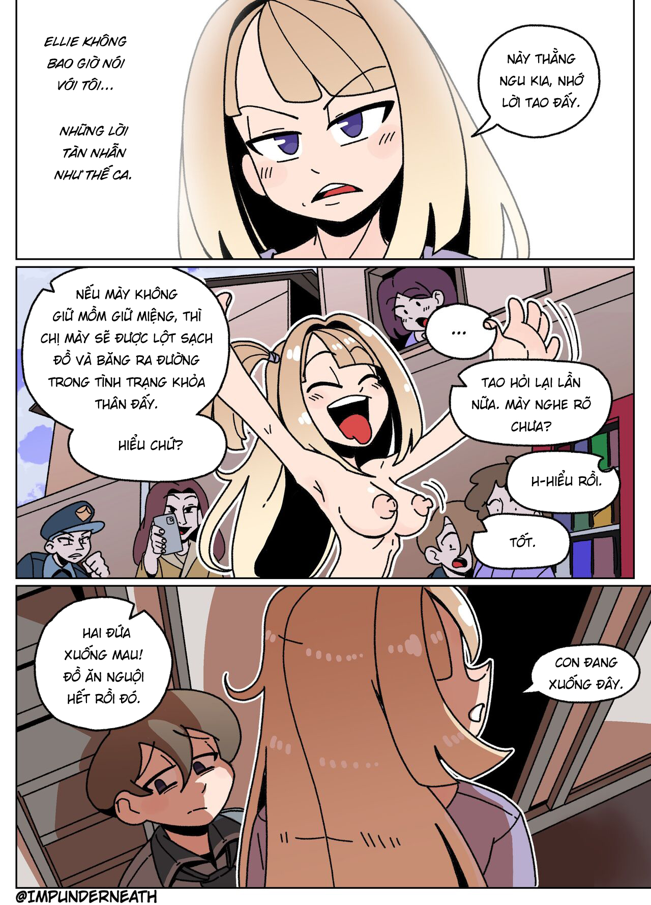 Đọc truyện hentai Bộ đồ da Ellie - Chap 1