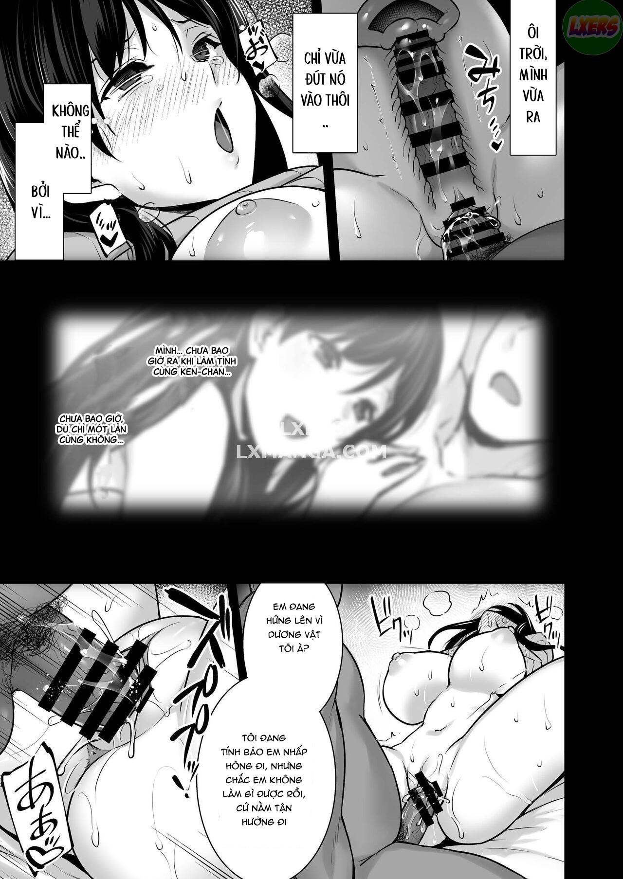 Đọc truyện hentai Tsuma no Hajimete no Otoko - Chap 2 - Có che