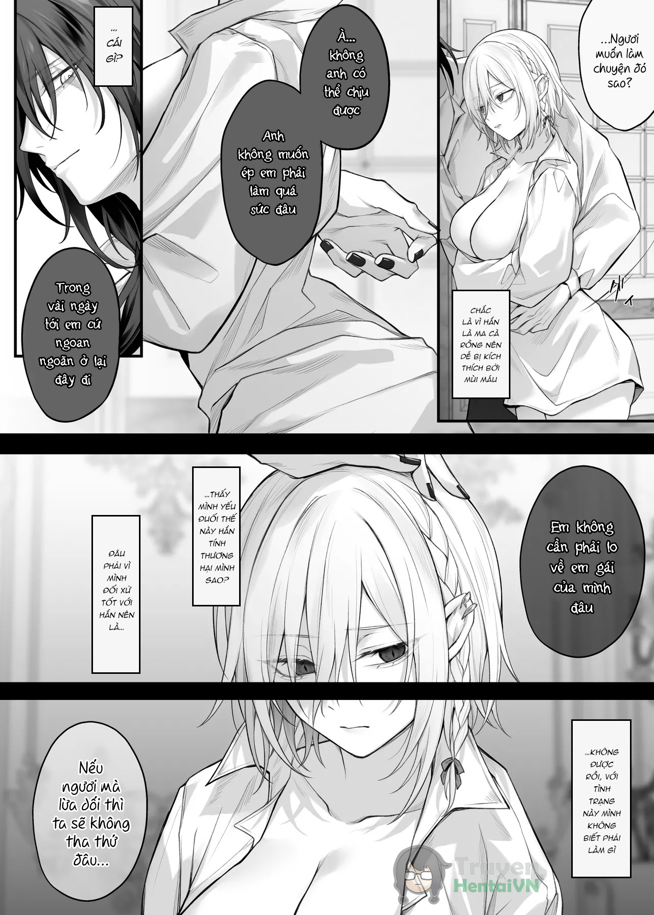 Đọc truyện hentai Juketsu no Majo Alexia wa Mou Otoko ni Modorenai - Chap 2